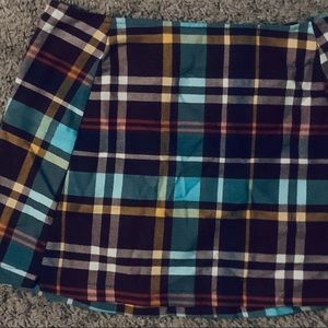 Urban Outfitters Plaid Mini Skirt Small S-P